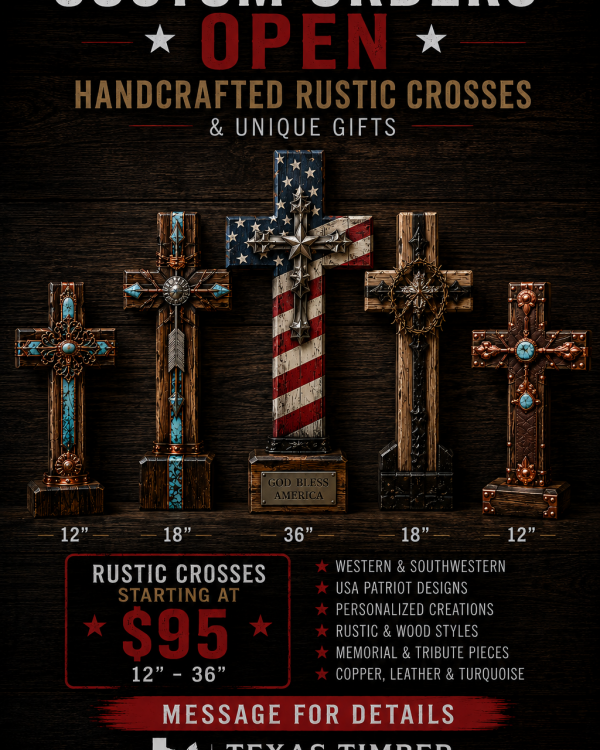 Handcrafted Custom Crosses